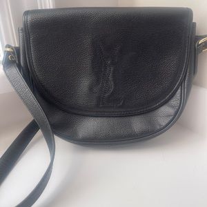 YSL authentic monogram stitch crossbody. Rare vintage find.